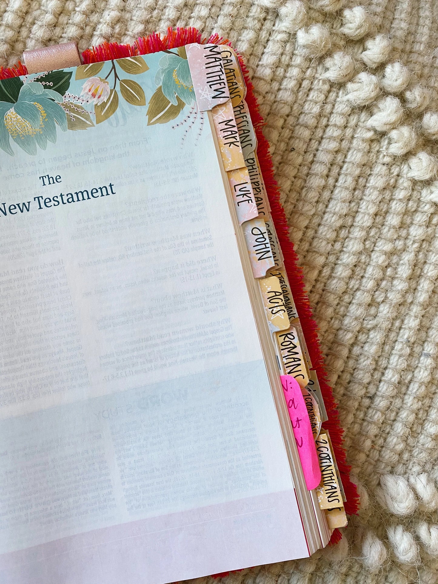 Pastel Dreams Bible Tabs