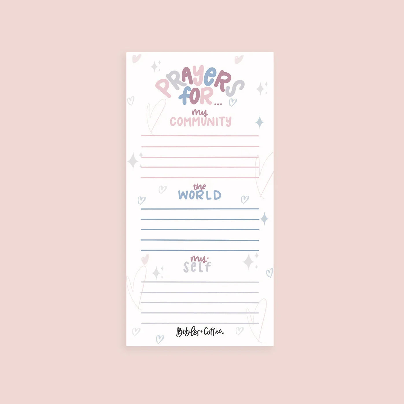 Prayers For Notepad (3 x 6")