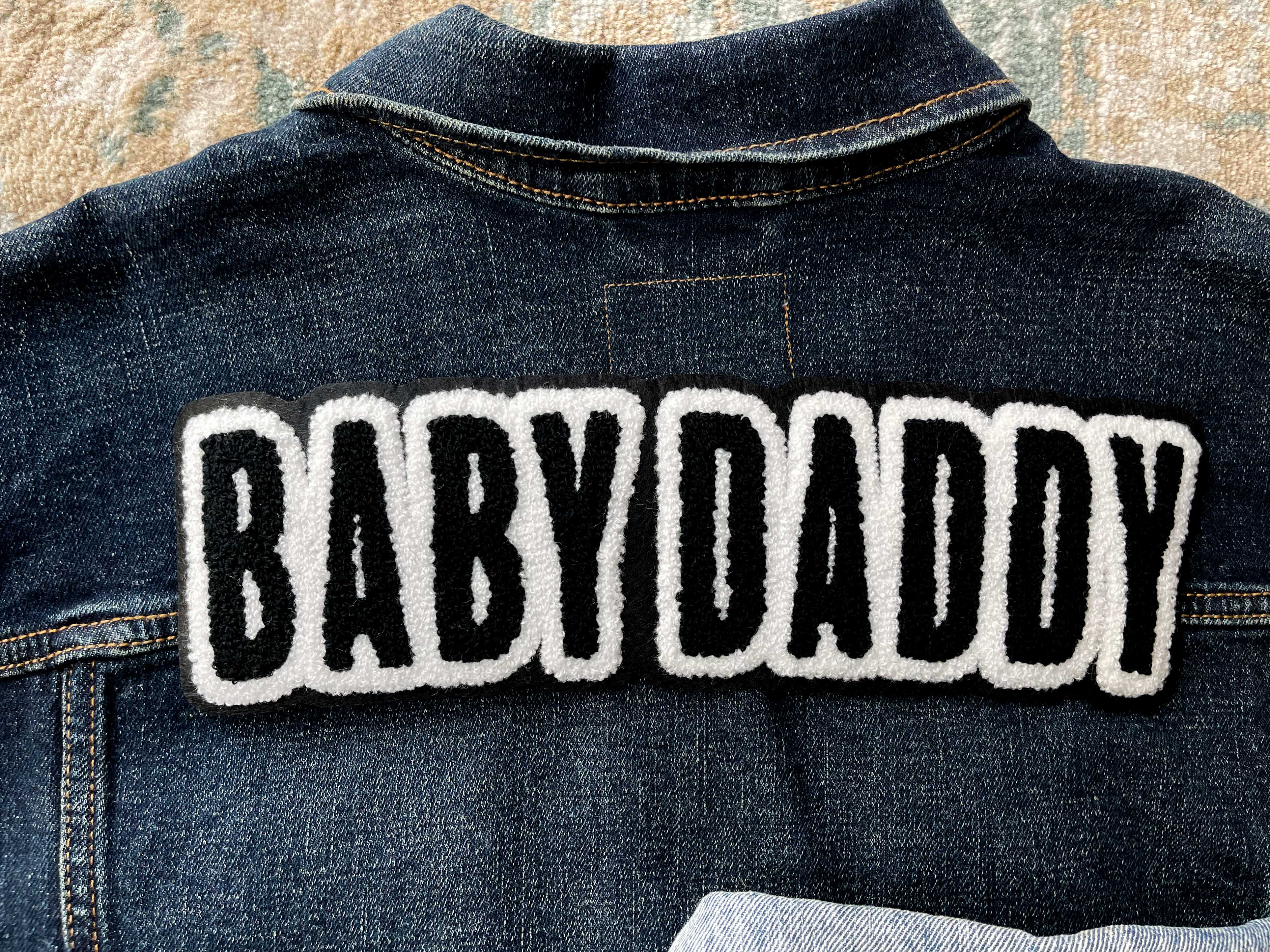 Baby daddy jean sales jacket