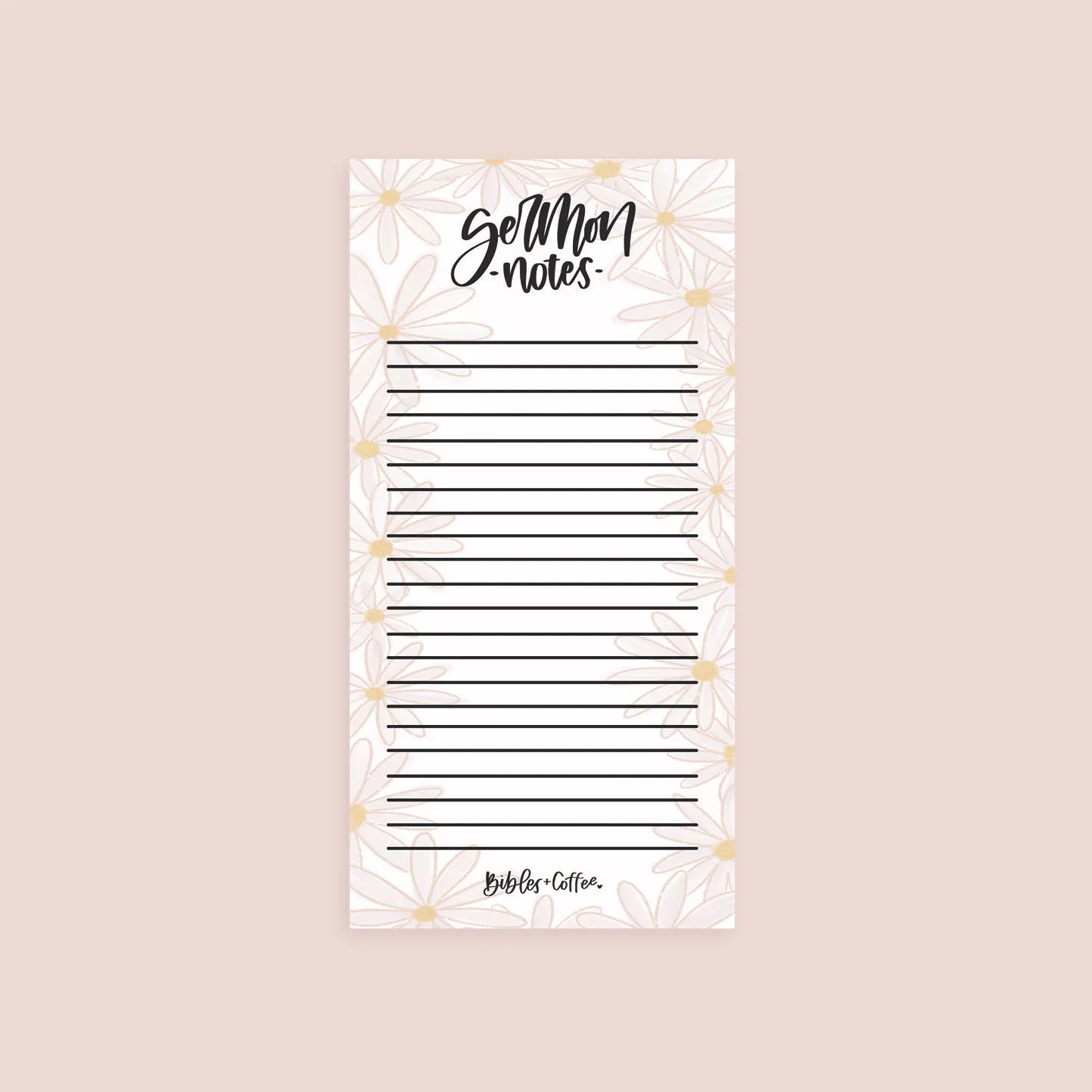 Sermon Notes Notepad (3 x 6")