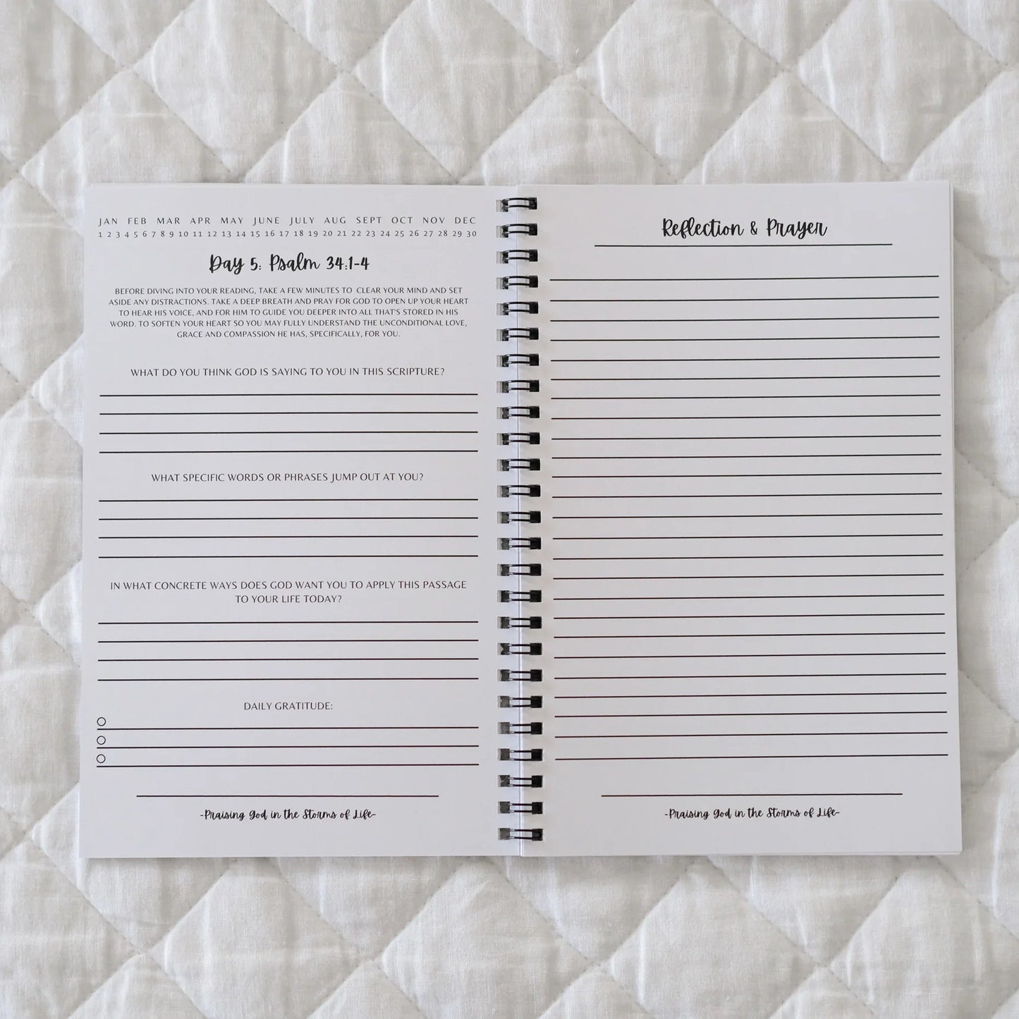 Praising God 30 Day Devotional Journal