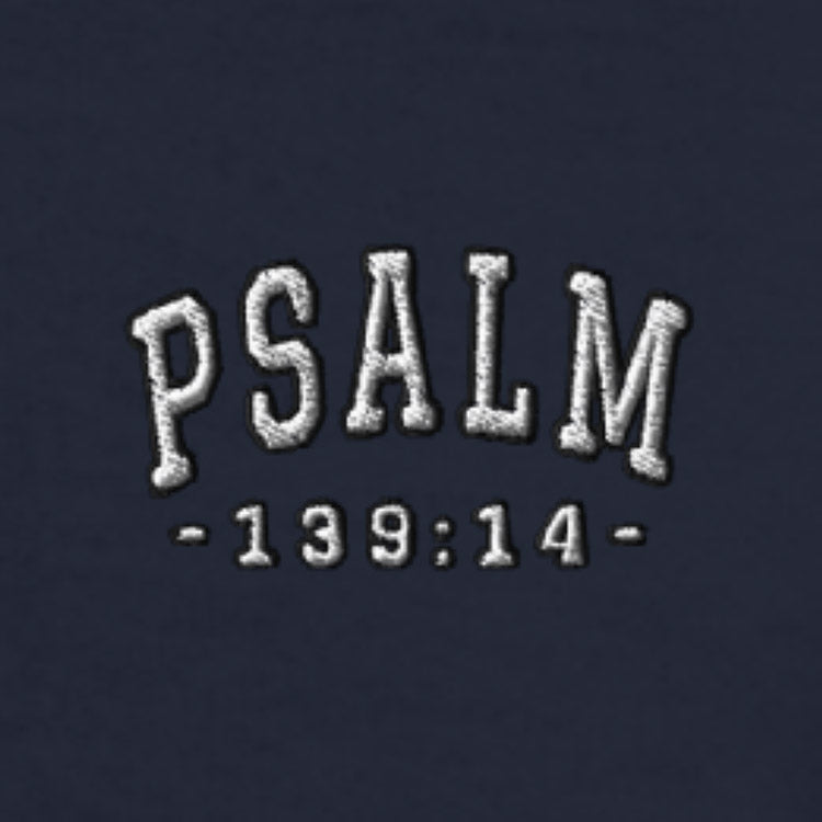Psalm 139:14 Varsity Hoodie