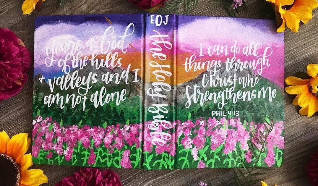 Custom Painted Bibles