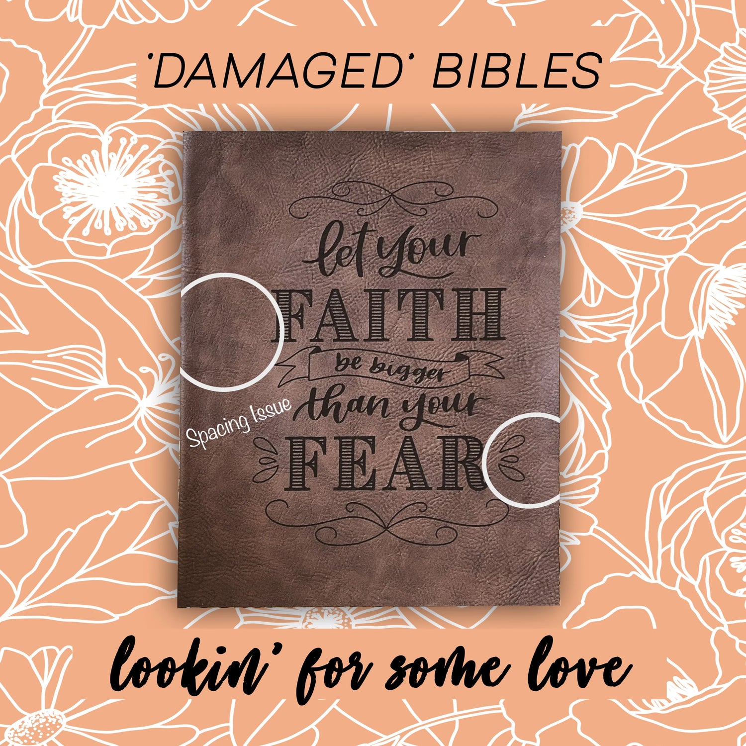 Defective / Damaged Bibles