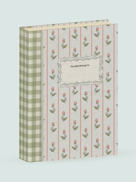 Gingham Garden Hardcover Bible
