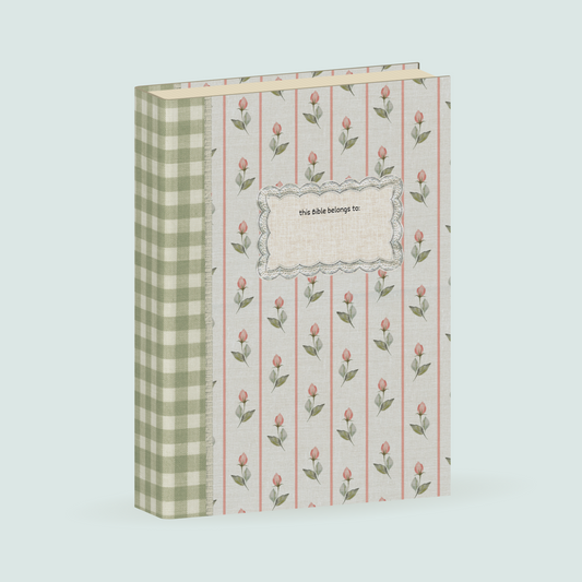 Gingham Garden Hardcover Bible