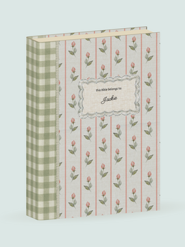 Gingham Garden Hardcover Bible