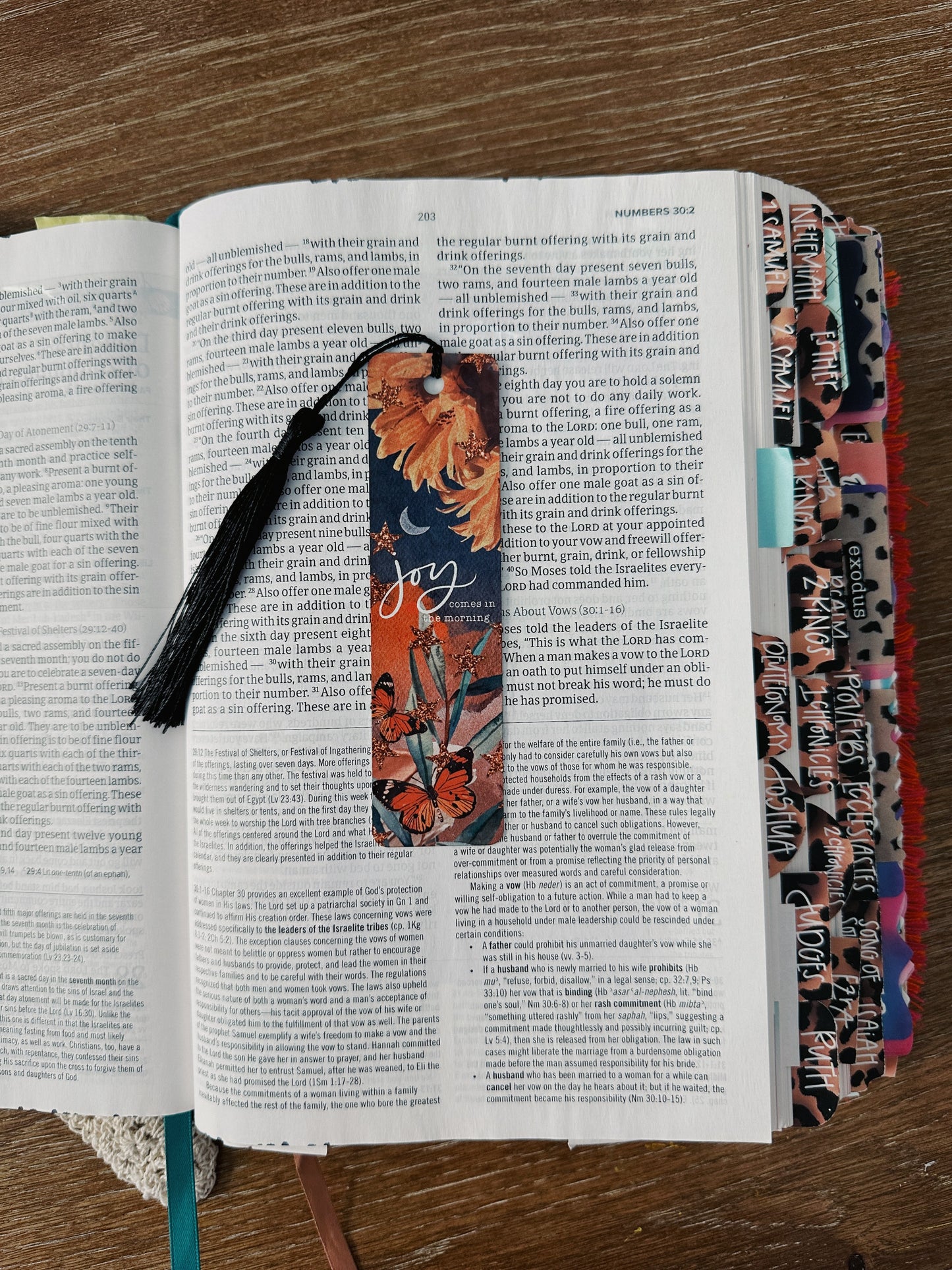 Magenta Sunrise Acrylic Bookmark