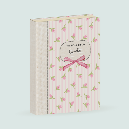 Joyful Blossoms Hardcover Bible