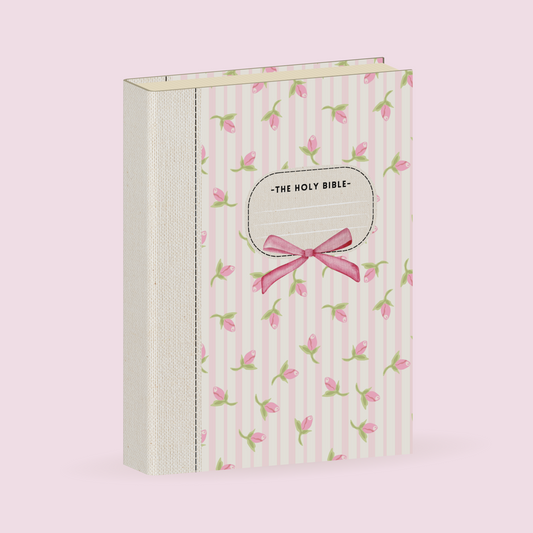 Joyful Blossoms Hardcover Bible