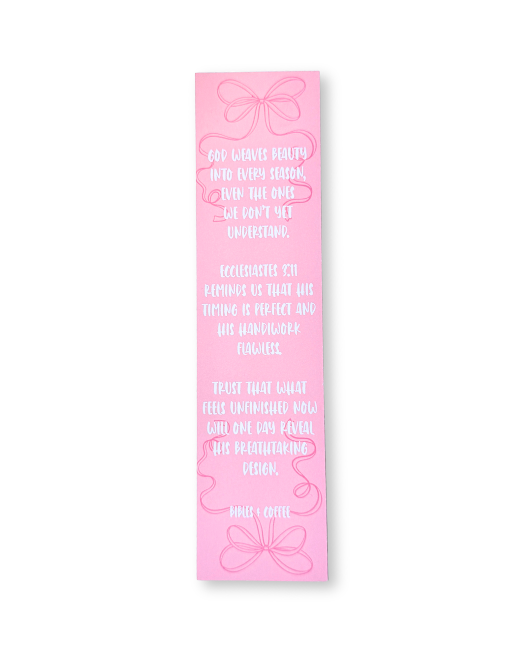 In Its Time Ecclesiastes 3:11 Bookmark