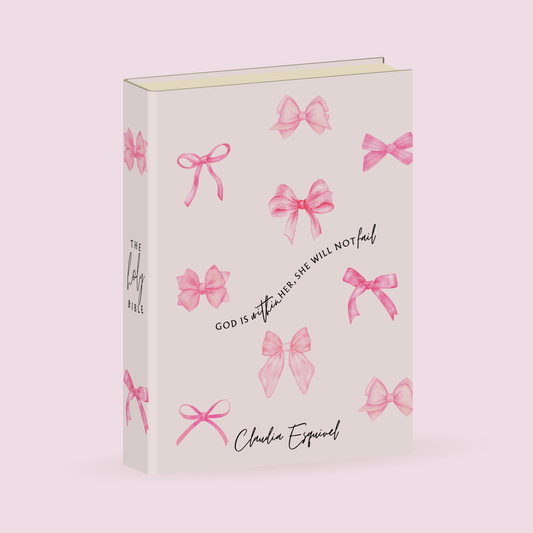 Pretty in Pink Hardcover Bible