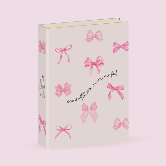 Pretty in Pink Hardcover Bible