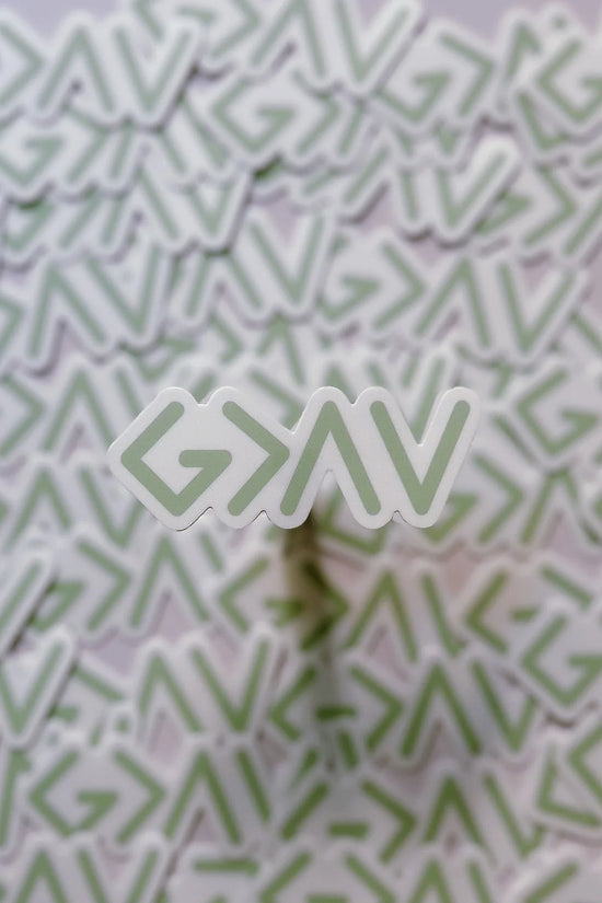 God Is Greater Sticker
