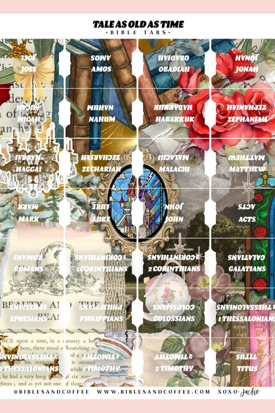 Tale as Old as Time Bible Tabs