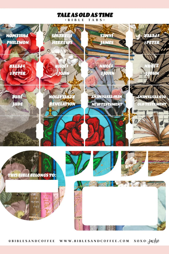 Tale as Old as Time Bible Tabs