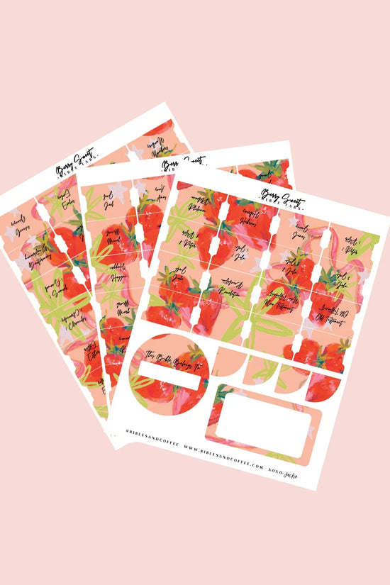 Berry Sweet Bible Tabs