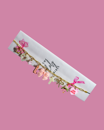 Pretty in Pink Bible Charms