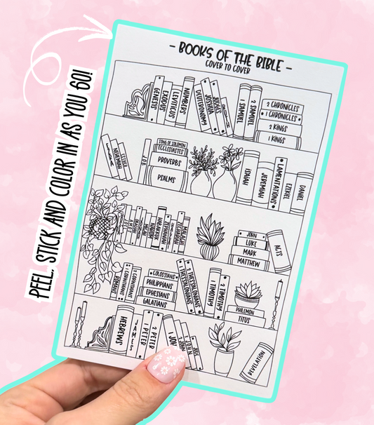 Books of the Bible Sticker [cover to cover]