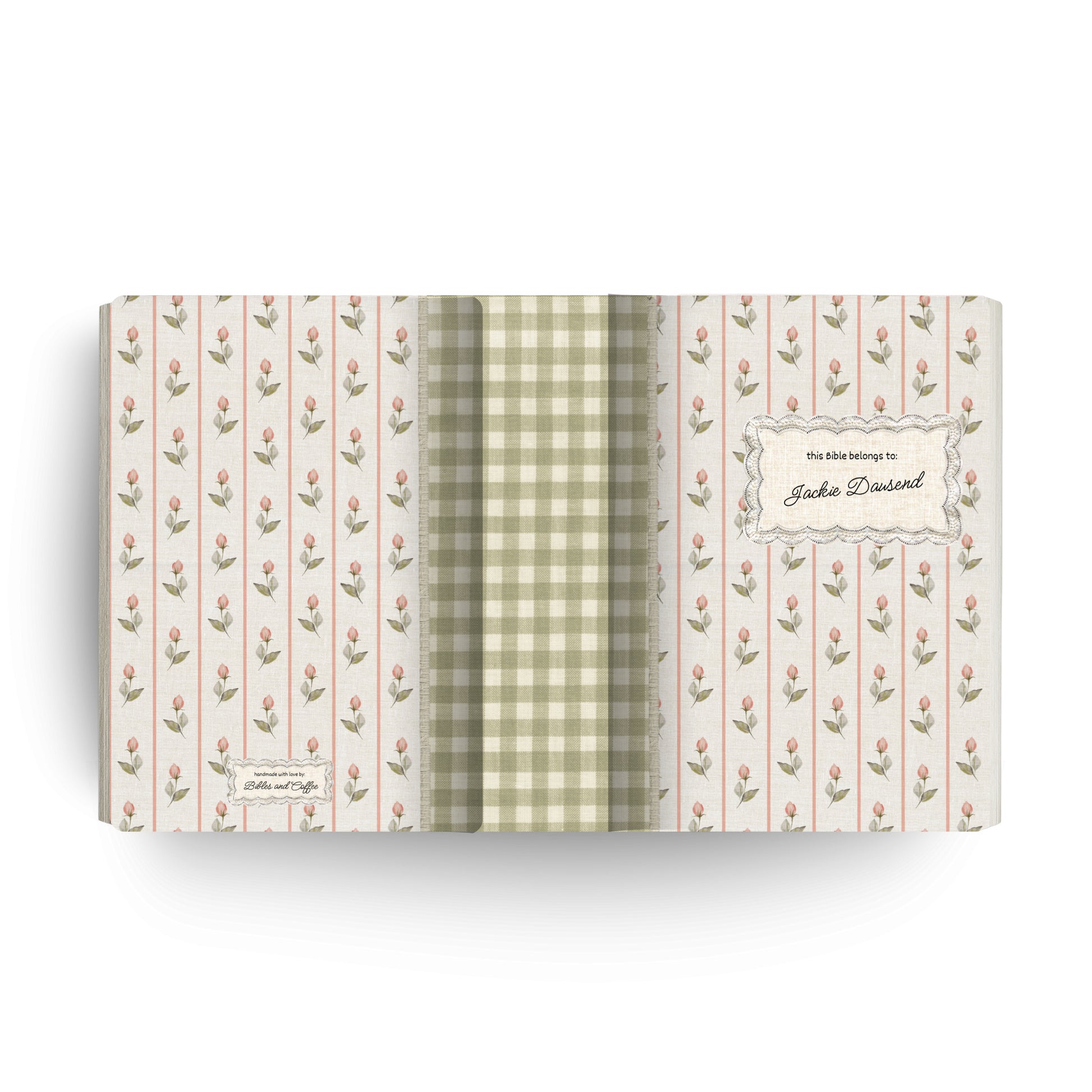 Gingham Garden Canvas Bible