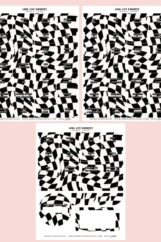 Love Live Kindness Bible Tabs