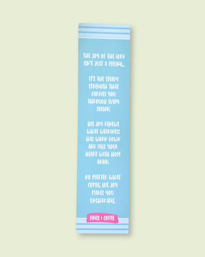 Joy of The Lord Bookmark
