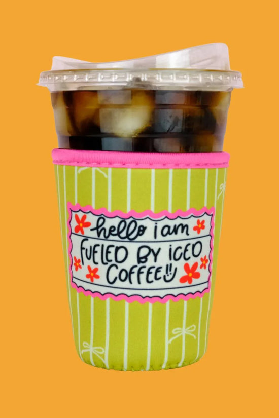 Fueled by Iced Coffee Iced Beverage Coozie