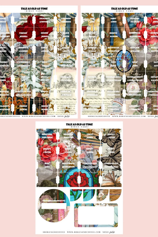 Tale as Old as Time Bible Tabs