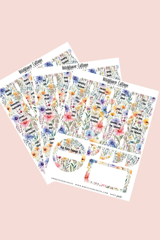 Wildflower Cottage Bible Tabs