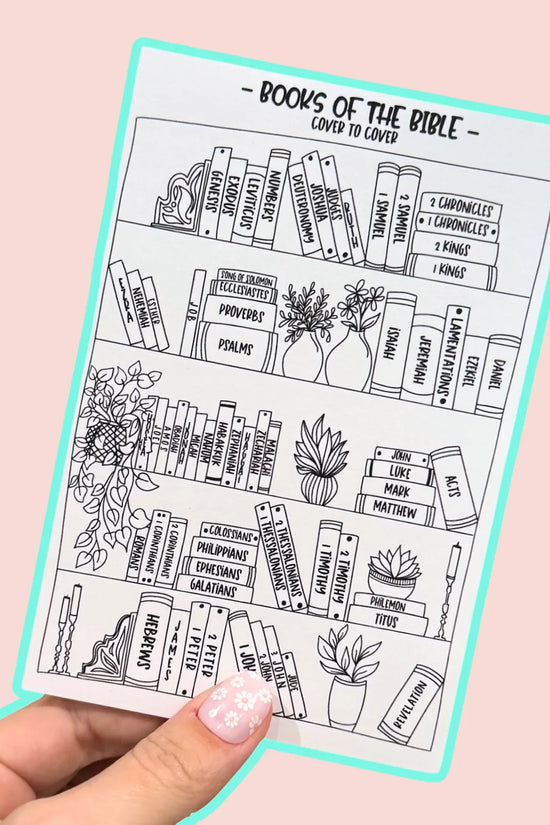 Books of the Bible Sticker [cover to cover]