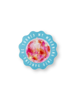 Mourning Into Dancing Sticker