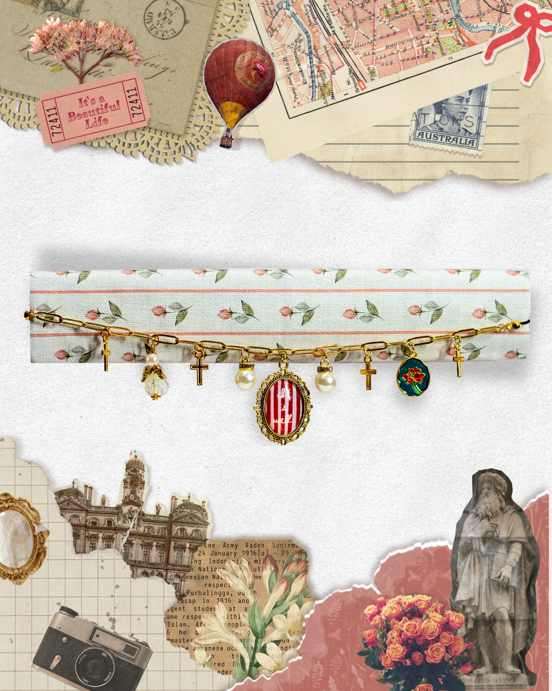 Vintage Garden Bible Charms