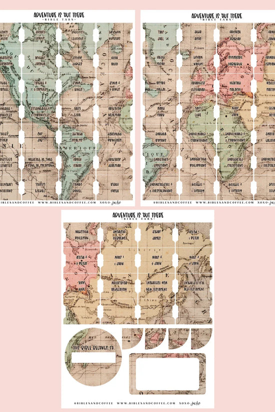 Adventure Is Out There Bible Tabs