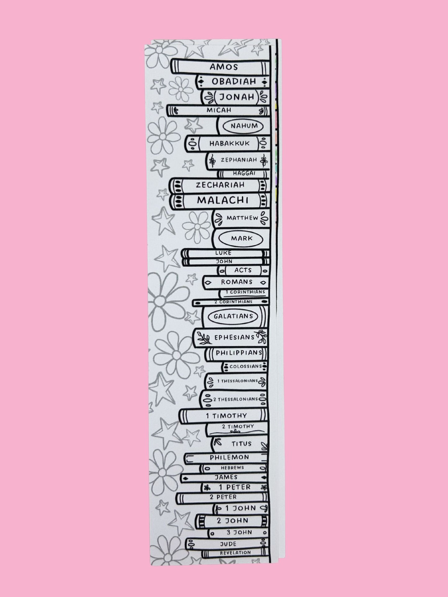 Books of the Bible Bookmark