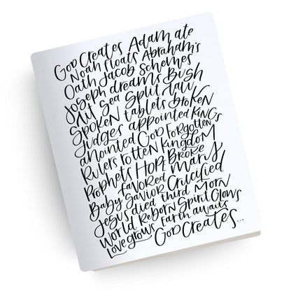 Bible in 50 Words Engraved Bible