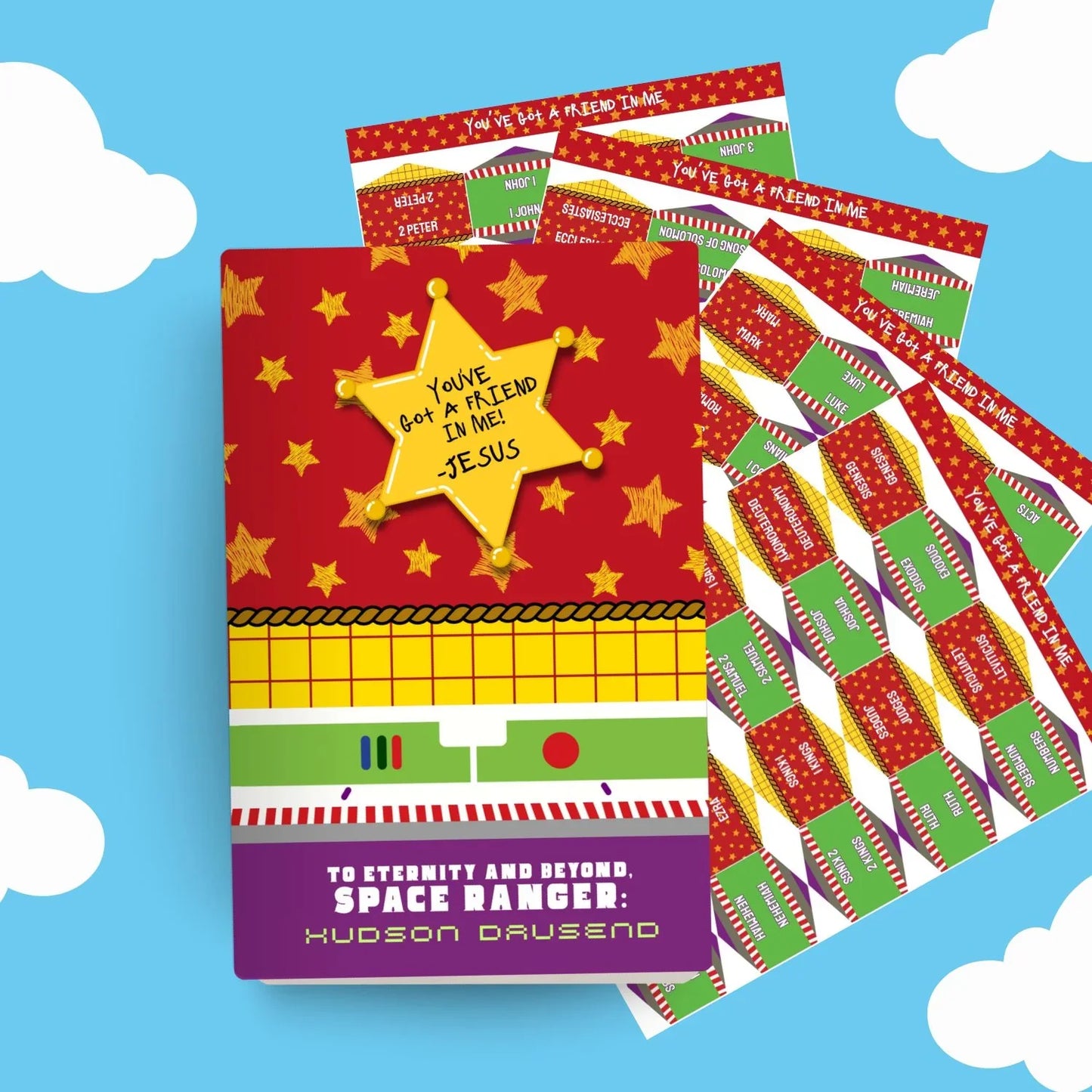 You've Got A Friend In Me Canvas Bible