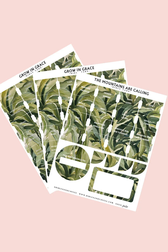 Grow in Grace Bible Tabs