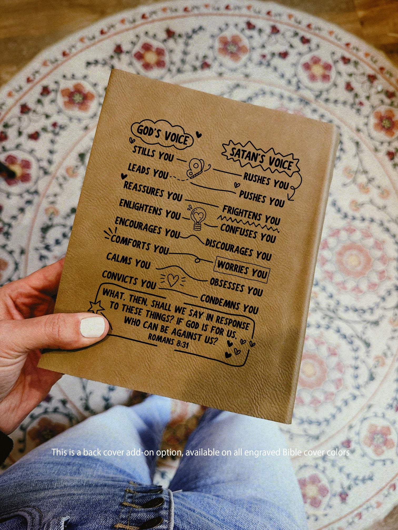 Count It All Joy Engraved Bible