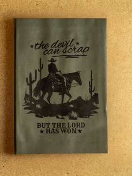 The Outlaw’s Defeat Engraved Bible