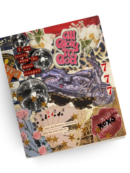 American Girl Collage Canvas Bible