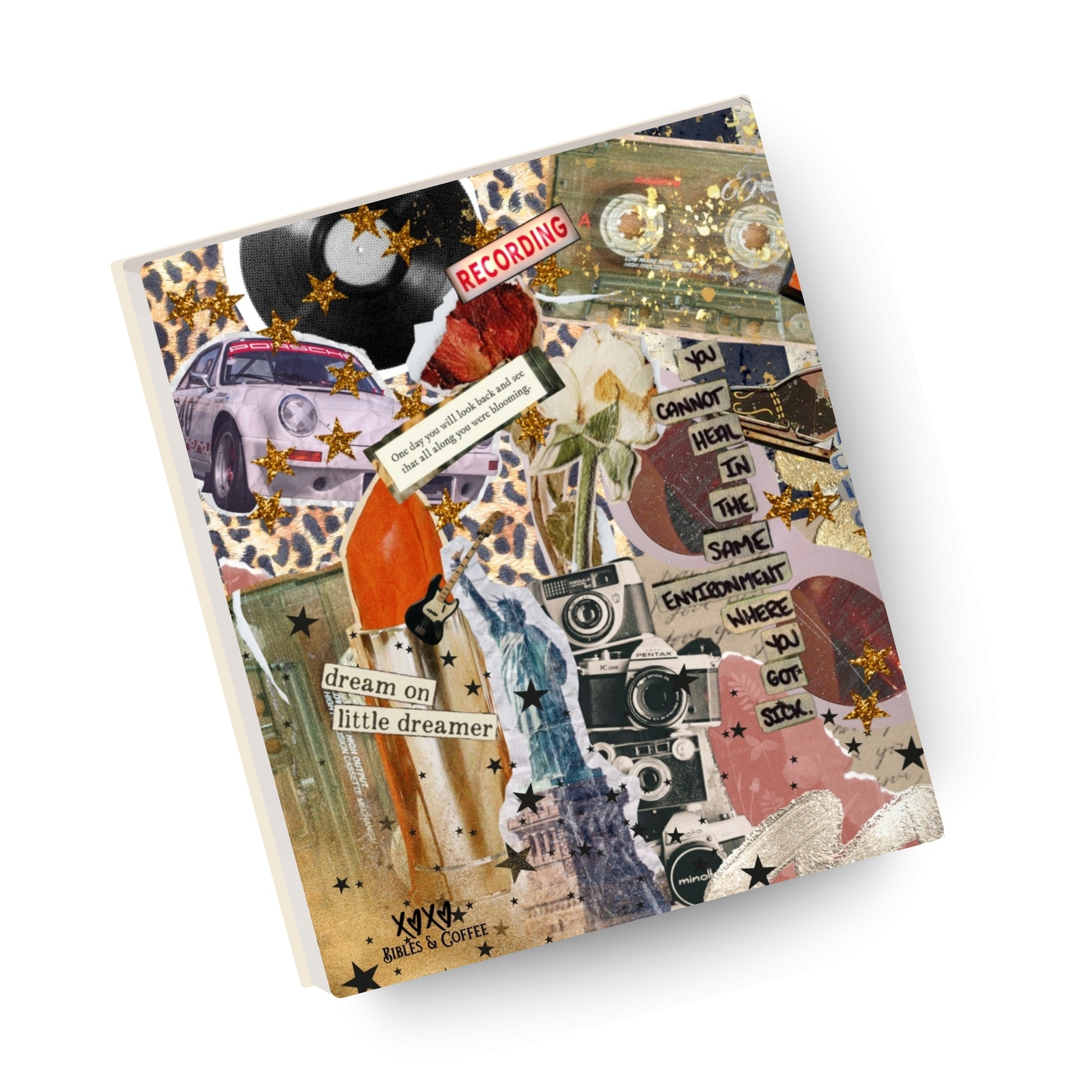 American Girl Collage Canvas Bible