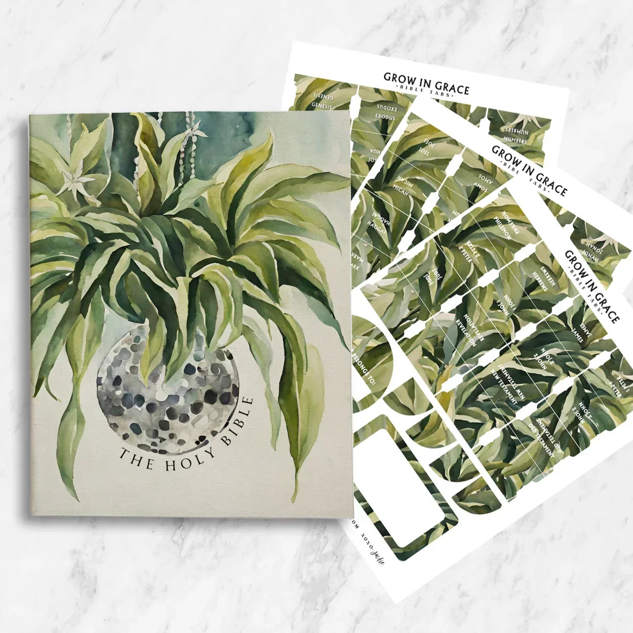 A Leaf of Faith Canvas Bible