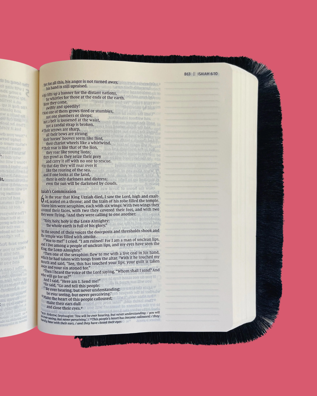 Black - Bible Fringe