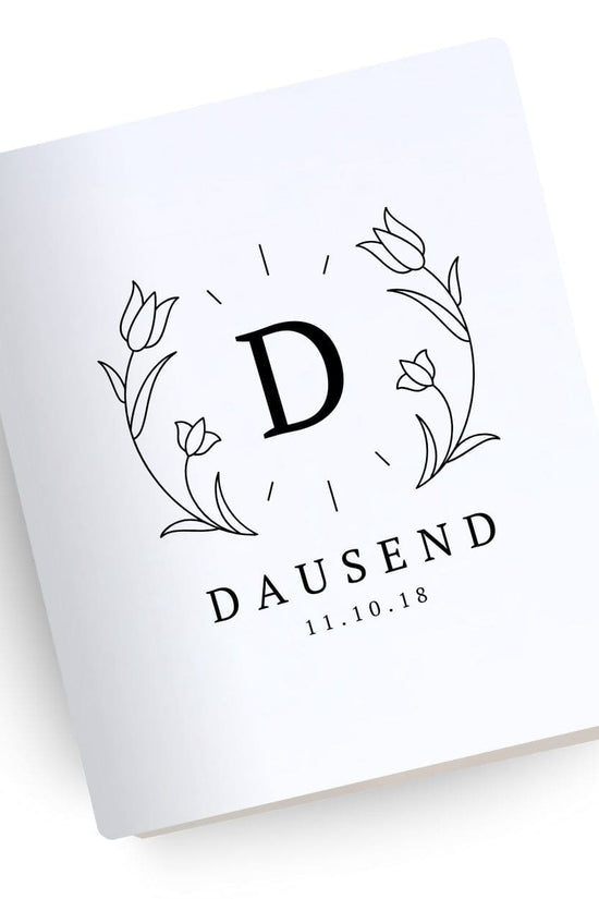 [SYO] Blooming Love Engraved Wedding Bible