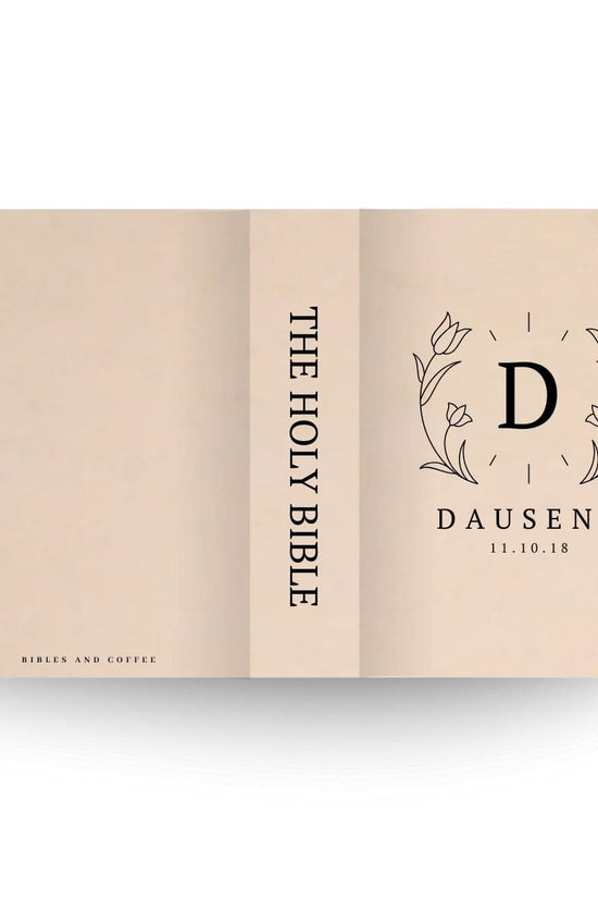 [SYO] Blooming Love Engraved Wedding Bible