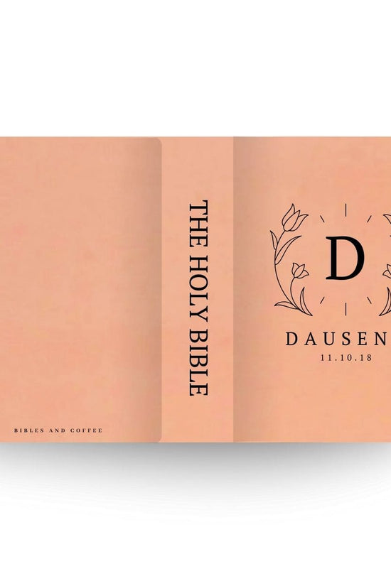 [SYO] Blooming Love Engraved Wedding Bible