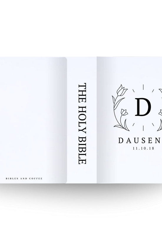 [SYO] Blooming Love Engraved Wedding Bible