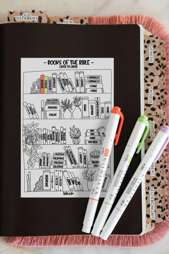 Books of the Bible Sticker [cover to cover]