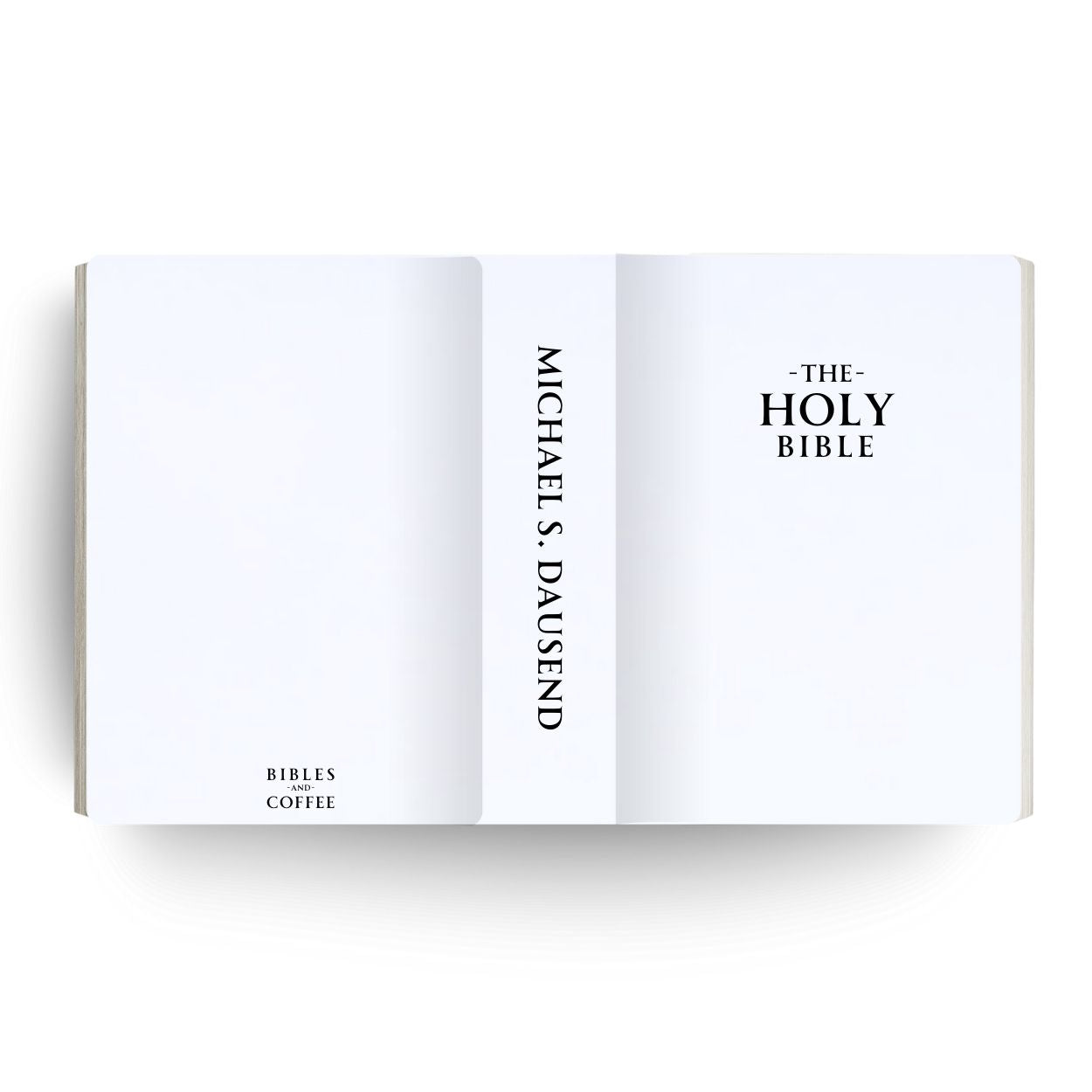 Bold & Holy Engraved Bible