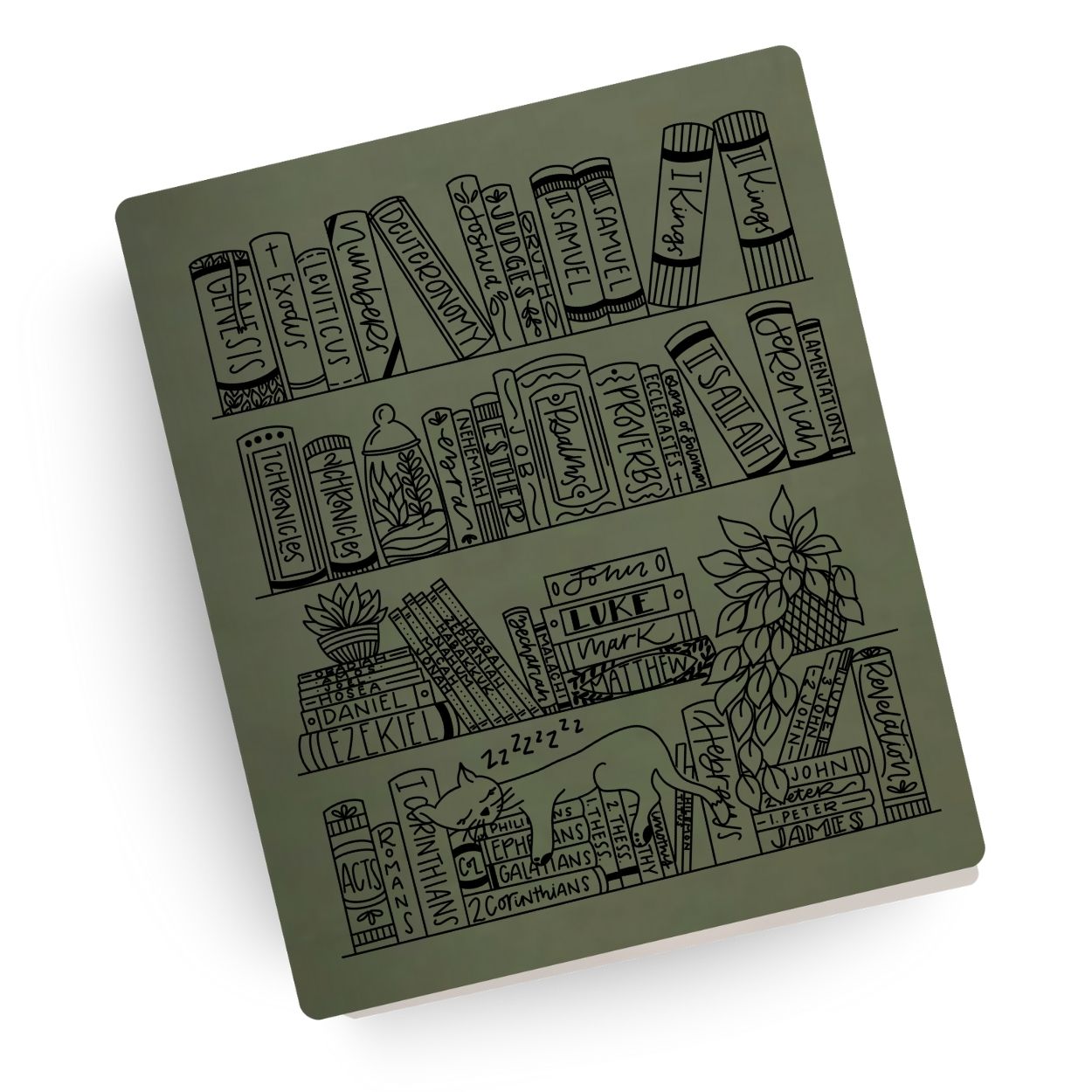 Books of the Bible Engraved Bible